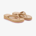 Hari Mari Women's Meadows Braided Platform Flip Flops